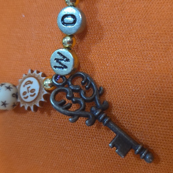 Taylor Swift inspired Life of a Showgirl Stretchy Friendship Bracelet Wood - Picture 2 of 8